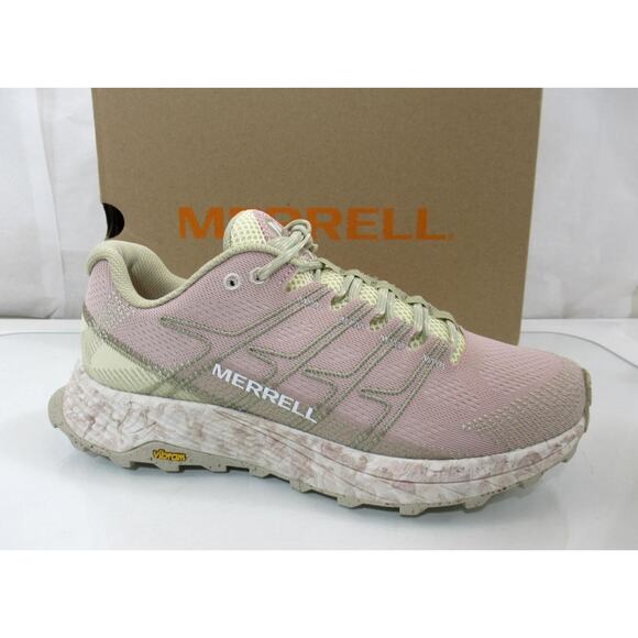 Women's Merrell Moab Flight Trail Running Shoes Low Sneakers Rose Size 7 - Picture 1 of 7